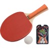 RAQUETAS TENIS MESA SET2+BOLAS