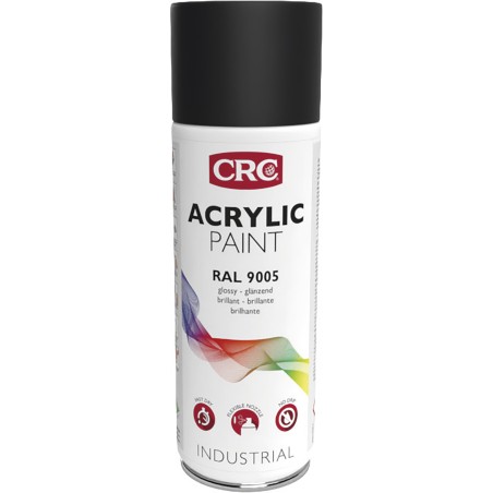 PINTURA AER ACR. NEGRO BRILLO