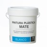 PINTURA PLASTICA BLANCA MATE