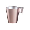 TAZON MUG VIDRIO F.LONGO ROSA