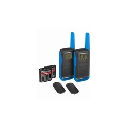 WALKIE TALKIE T62 8 CANALES NEG/AZUL 2UDS