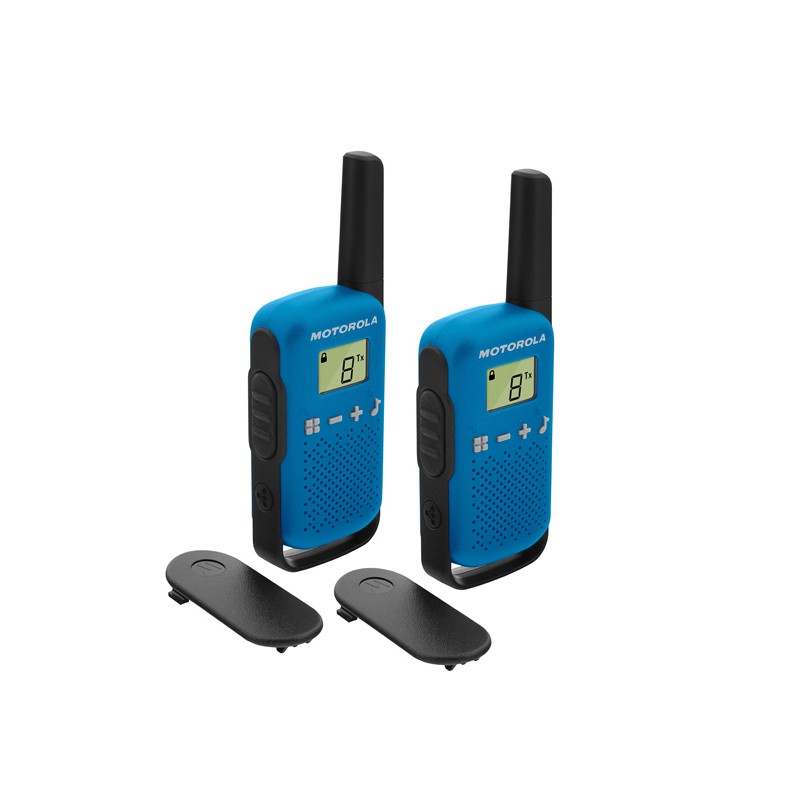 WALKIE TALKIES T42 BLUE PACK 2UDS