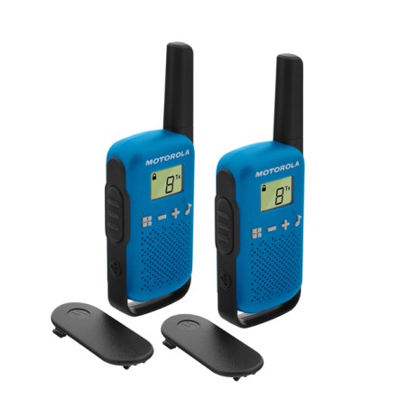 WALKIE TALKIES T42 BLUE PACK 2UDS