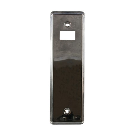 PLACA RECOGEDOR METAL INOX