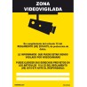 SEÑAL ZONA VIDEOVIGILADA