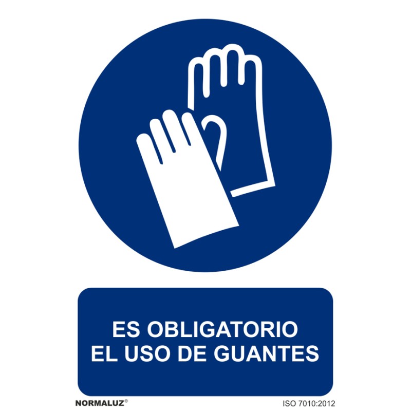 USO OBLIGATORIO DE GUANTES