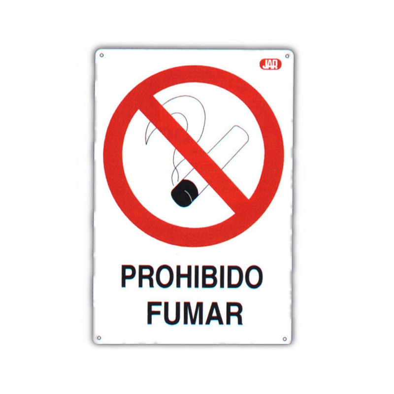 SEÑAL FIJA PROHIBIDO FUMAR