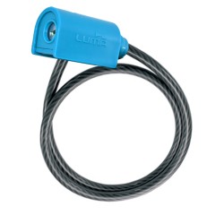 CABLE SEGURIDAD BICI AZUL