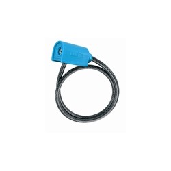 CABLE SEGURIDAD BICI AZUL