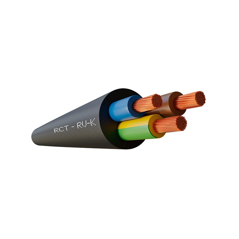 CABLE MANGUERA ARAFLEX NEGRA RV-K 0,6/1KV CPR R100