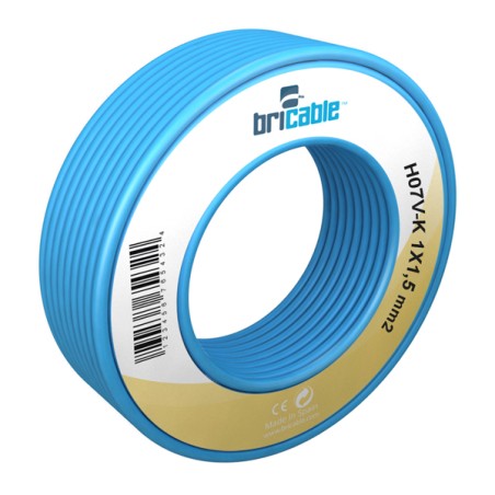 CABLE LINEA UNIPOLAR FLEXIBLE 1x1.5 AZUL