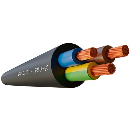 CABLE MANGUERA ARAFLEX NEGRA RV-K 0,6/1KV CPR R100