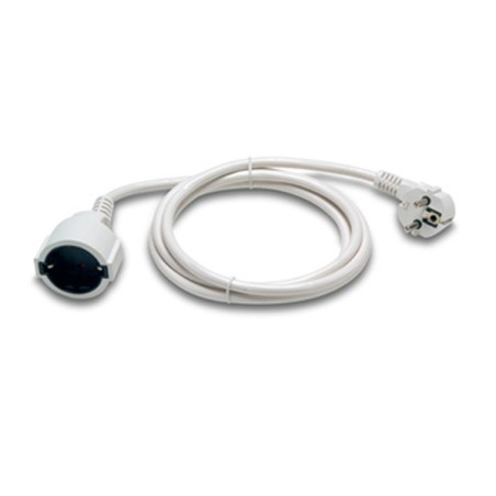 PROLONGADOR CABLE BLANCO 3G1.5 16A