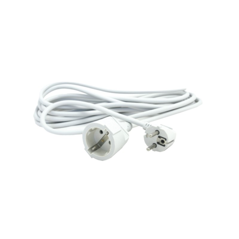 PROLONGADOR CABLE BLANCO 3G1.5 16A