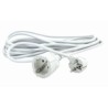 PROLONGADOR CABLE BLANCO 3G1.5 16A