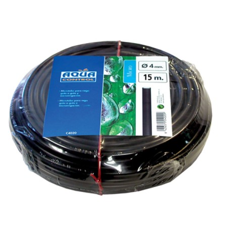 TUBERIA MICROTUBO R/15M NEGRO