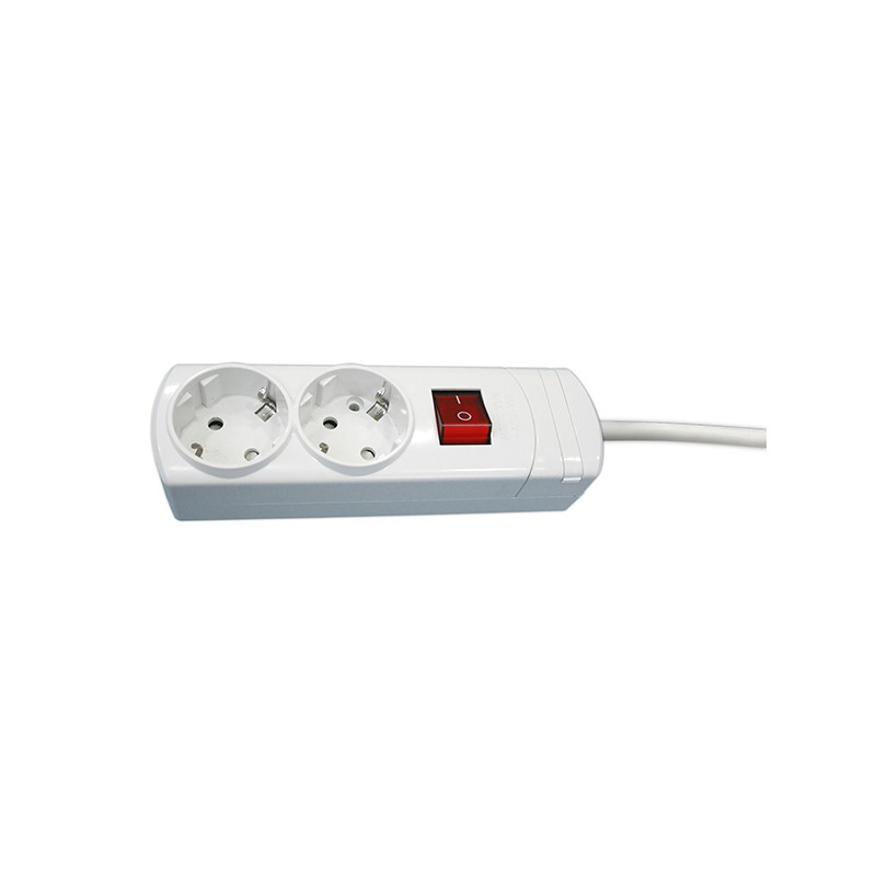 BASE MULTIPLE 2 T CABLE+INTERRUPTOR 16 A