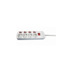 BASE MULTIPLE 4 T C/INTERRUPTOR INDEPENDIENTES