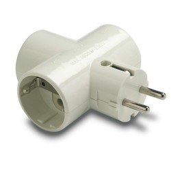 ADAPTADOR TRIPLE TT CERAMI 16A