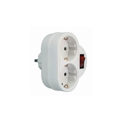 ADAPTADOR 2T C/INTERRUPTIOR 16A