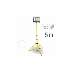 FOCO LED NEG IP65 TRIP 5M CABL