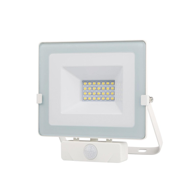 FOCO LED BLANCO IP65 C/SENSOR