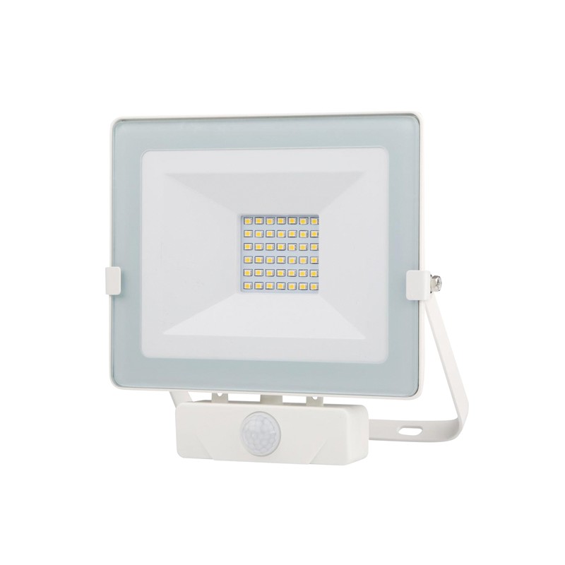 FOCO LED BLANCO IP65 C/SENSOR