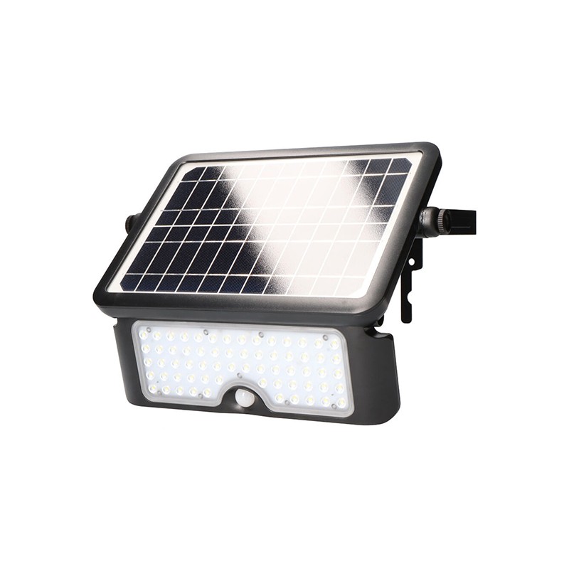 FOCO SOLAR RECARGABLE SENSOR PRESENCIA 1150 Lm