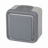 PULSADOR SUPERFICIE IP55 GRIS