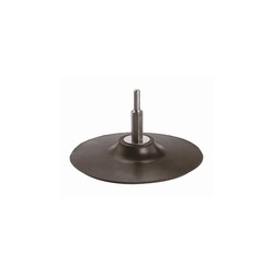 PLATO SOPORTE GOMA TALADRO 8MM