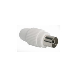 CONECTOR HEMBRA RECTO CABLE TV