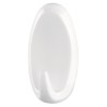 GANCHO L OVAL BLANCO