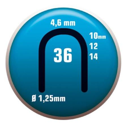 GRAPA PARA CABLE 36/10 C/2000