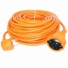 PROLONGADOR CABLE NARANJA 3G1.5 16A