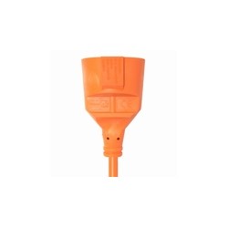 PROLONGADOR CABLE NARANJA 3G1.5 16A