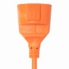 PROLONGADOR CABLE NARANJA 3G1.5 16A