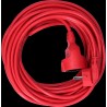 PROLONGADOR CABLE ROJO 3G1.5 16A FLEXIBLE