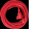 PROLONGADOR CABLE ROJO 3G1.5 16A FLEXIBLE