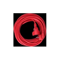 PROLONGADOR CABLE ROJO 3G1.5 16A FLEXIBLE