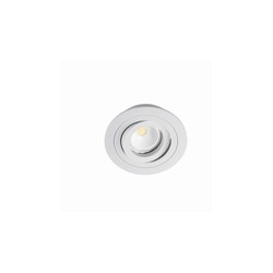 FOCO LED ORIENTABLE REDONDO BLANCO