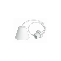 COLGANTE LAMPARA MAX 60W 1M BLANCO