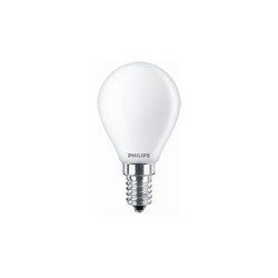 LAMPARA LED ESFERICA E14 LC 2700K 806LM OPACA