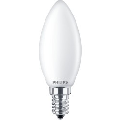 LAMPARA LED VELA E14 LN 4000K 806LM OPACA