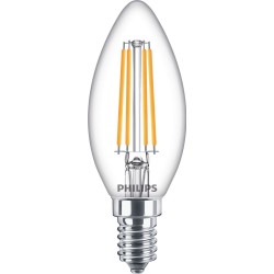 LAMPARA LED VELA E14 LC 2700K 806LM TRANSP FIL