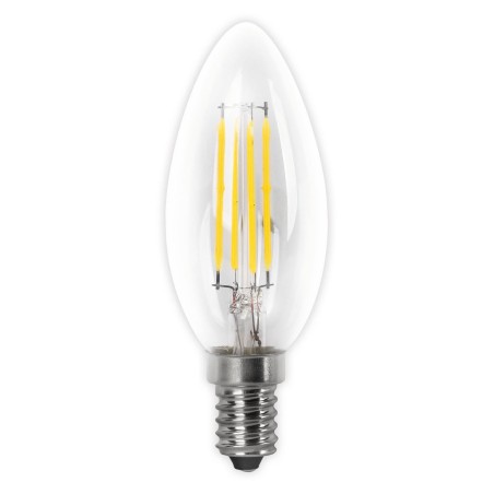 LAMPARA LED VELA FILAM E14 F