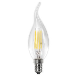 LAMPARA LED VELA FLA FIL E14 F