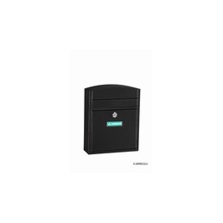 BUZON EXTERIOR ACERO NEGRO