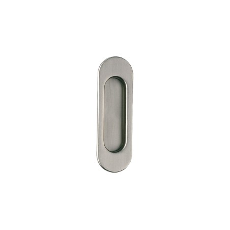 TIRADOR EMBUT. OVAL CORREDERA INOX