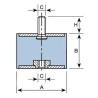 SOPORTE CIL MIXTO M-8