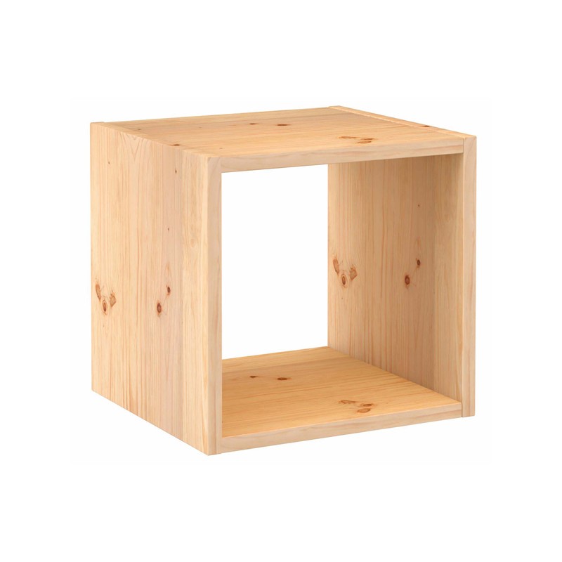 ESTANTERIA MADERA CUBO DINAMIC